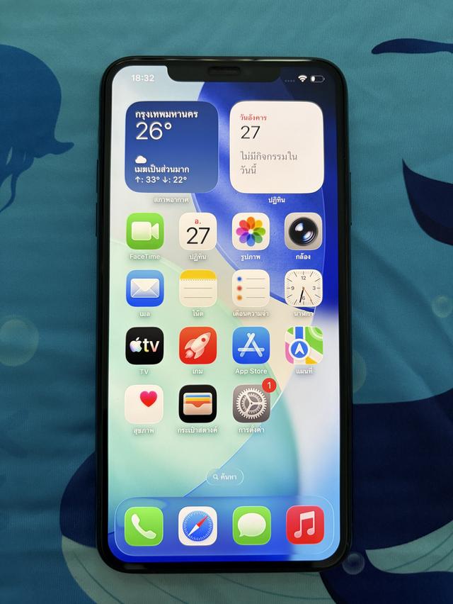 ขาย iPhone 11 Pro Max 256GB สีเขียว (Midnight Green) • เครื่องแท้ ใช้งานปกติทุกฟังก์ชัน • สภาพดีมาก ไร้ร่องรอยตำหนิ • สีเขียว Midnight Green สวย คล รูปย่อยที่ 2