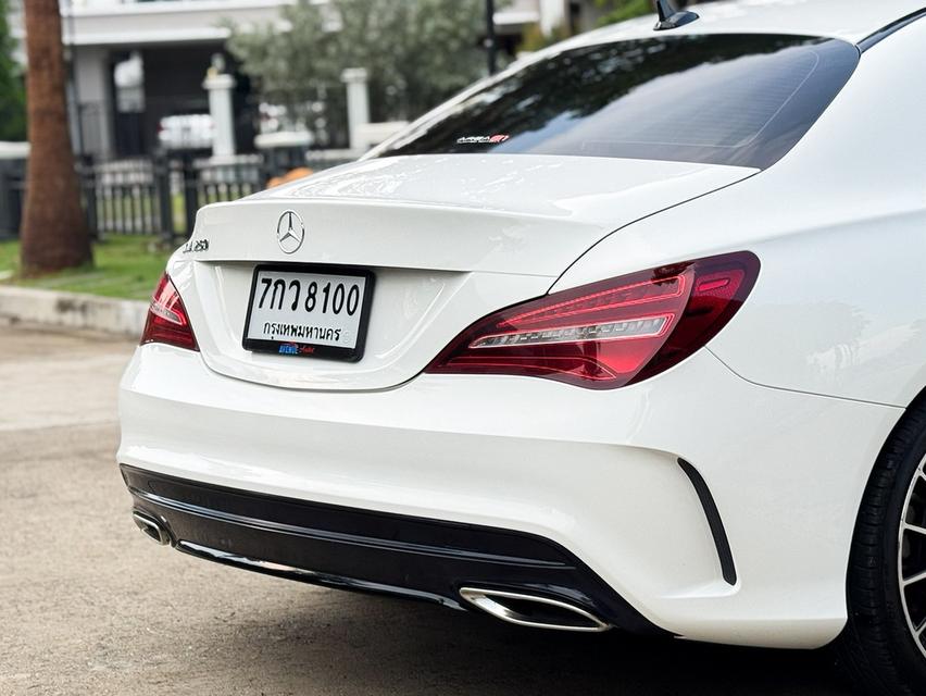 BENZ CLA250 AMG Dynamic White Art Edition (facelift) ปี 2018 สีขาว เจ้าของเดียว ราคาถูกมาก รูปที่ 8