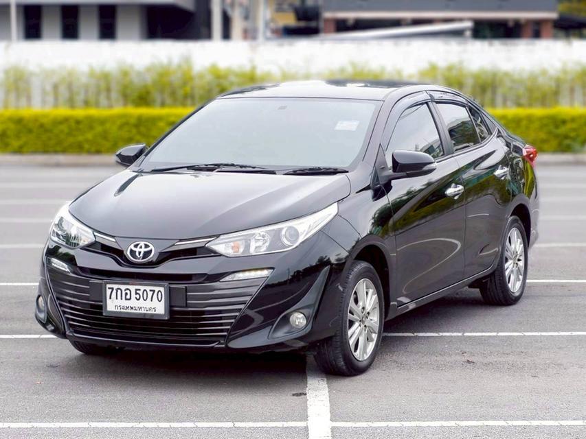 Toyota Yaris ativ 1.2 E สีดำ ปี 2018 