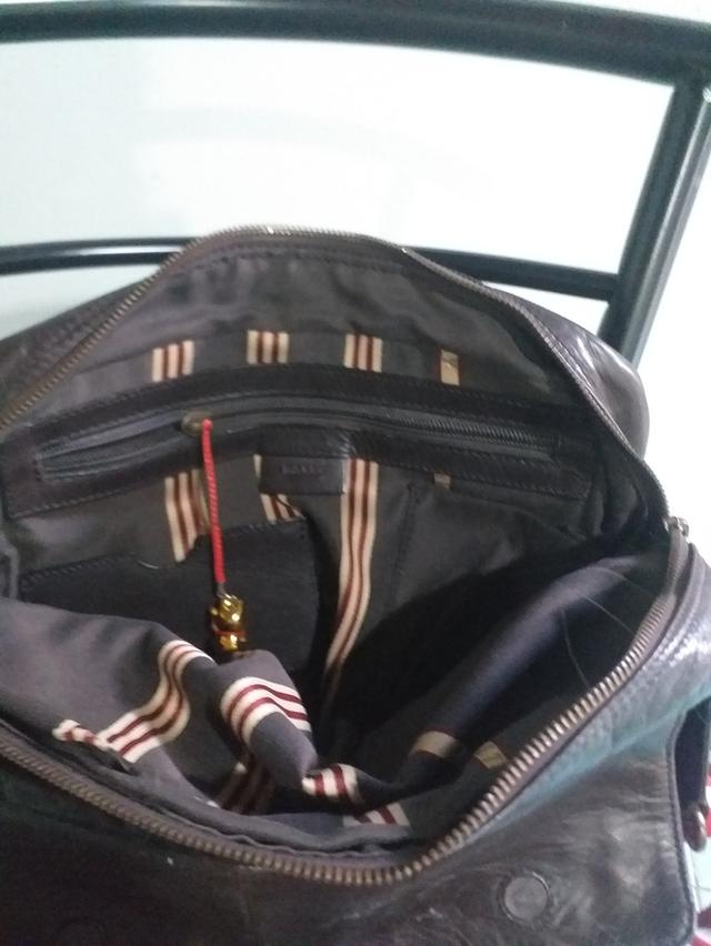 กระเป๋าสะพาย bally สีน้ำตาลมือสอง 10