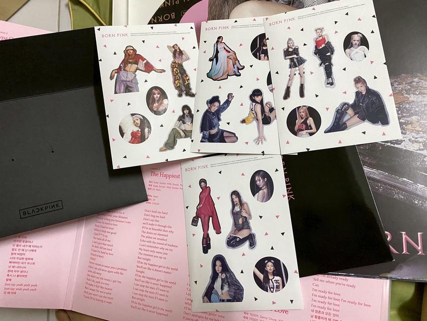 ชุดเซ็ตไวนิล(แผ่นเสียง) บอนด์พิ้งค์ 5