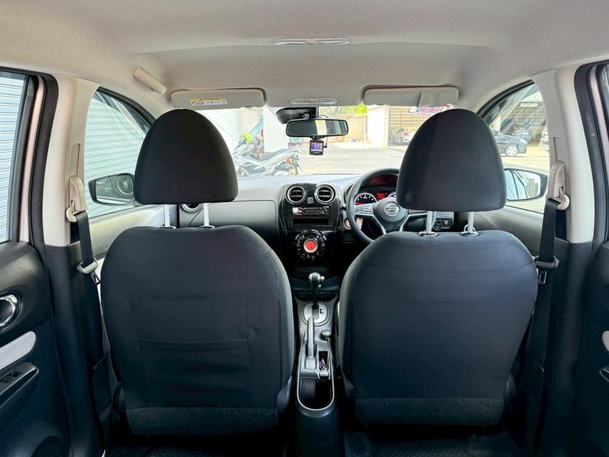 NISSAN NOTE 1.2VL TOP 2018 สีเทา เจ้าของมือเดียวป้ายแดง รูปที่ 13