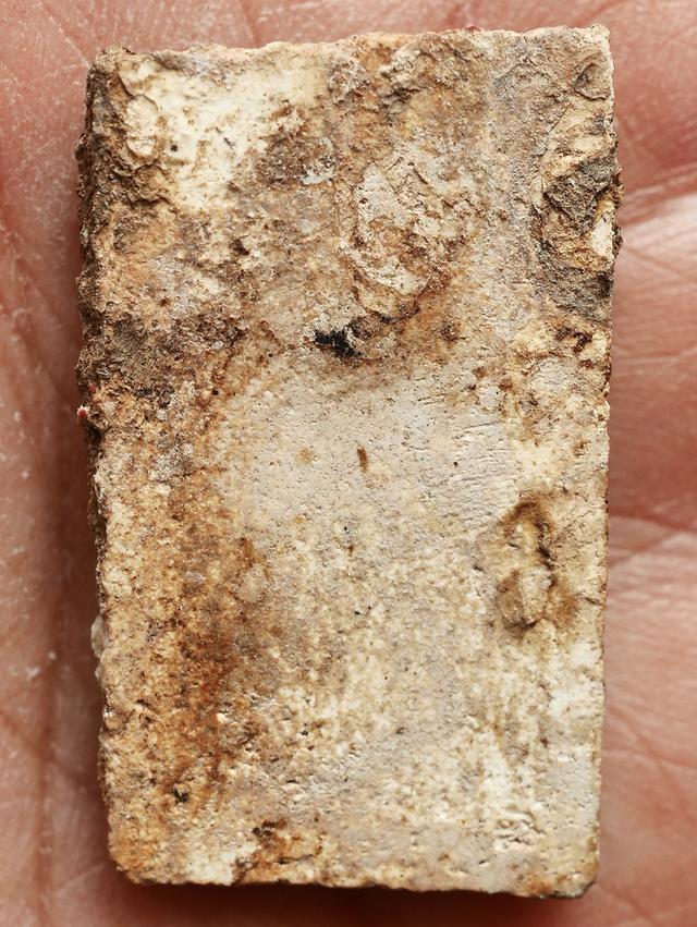 พระสมเด็จบางขุนพรหม พิมพ์ยืนประทานพร กรุเจดีย์เล็ก วัดใหม่อมตรส....เก่าๆ รูปที่ 8