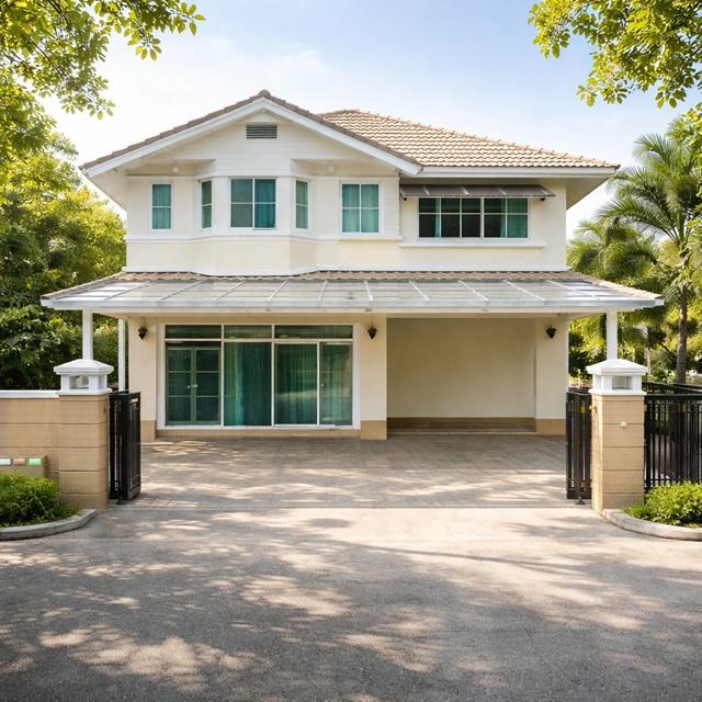 สุวรรณภูมิ กิ่งแก้ว29-33 ให้เช่าคฤหาสน์ หรู 3-4นอน รพ.จุฬารัตน์ 9 1.6กม. นันทวัน 3 น้ำ 70 ตร.วา. 278 ตร.ม. BTS บางนา 4.9 1