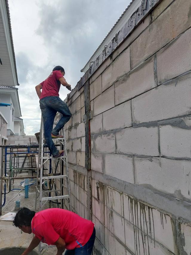 ต่อเติมห้องครัว ต่อเติมโครงหลังคา Line: tthouse23 รูปที่ 11