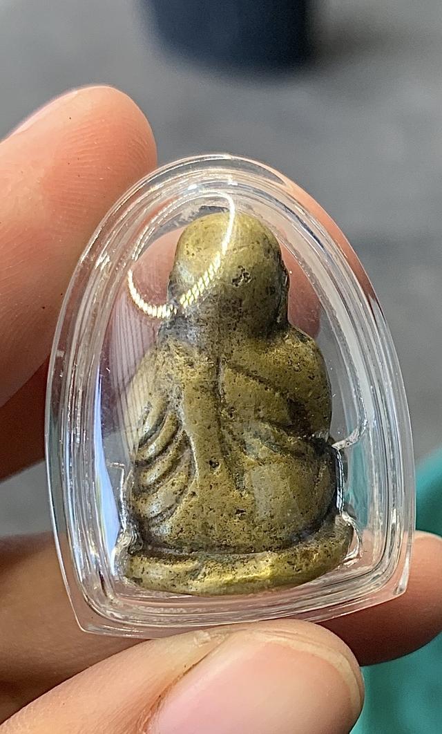 รูปหล่อหลวงพ่อเงิน พร้อมกรอบเนื้อทองเหลือง 3