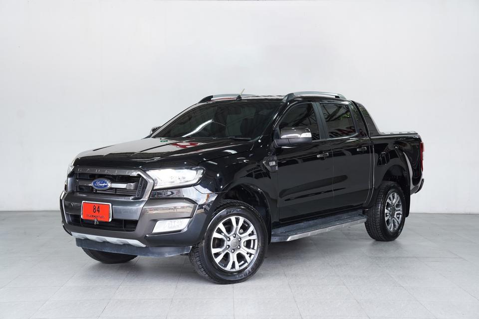 FORD RANGER 2.2 WILDTRAK AT ปี2018 สีดำ