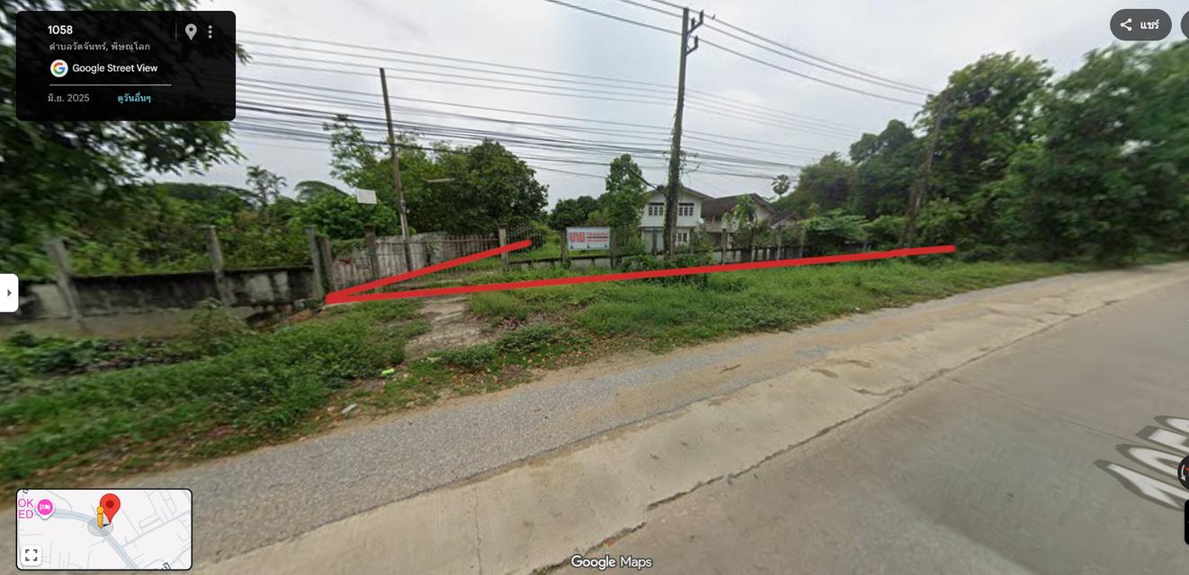 ที่ดินพร้อมอาคารสองหลัง ตำบลวัดจันทร์ เมืองพิษณุโลก 3