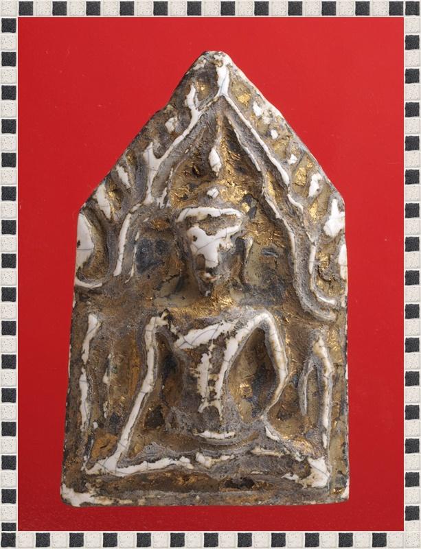 ค89.พระขุนแผนกระเบื้องเคลือบ พระเครื่อง
