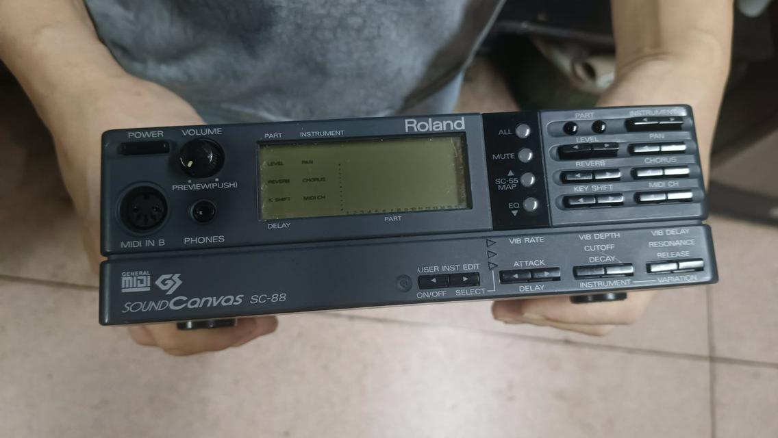 Roland sc 88 ซาวคาราโอเกะแท้มือสองญี่ปุ่น รูปที่ 6