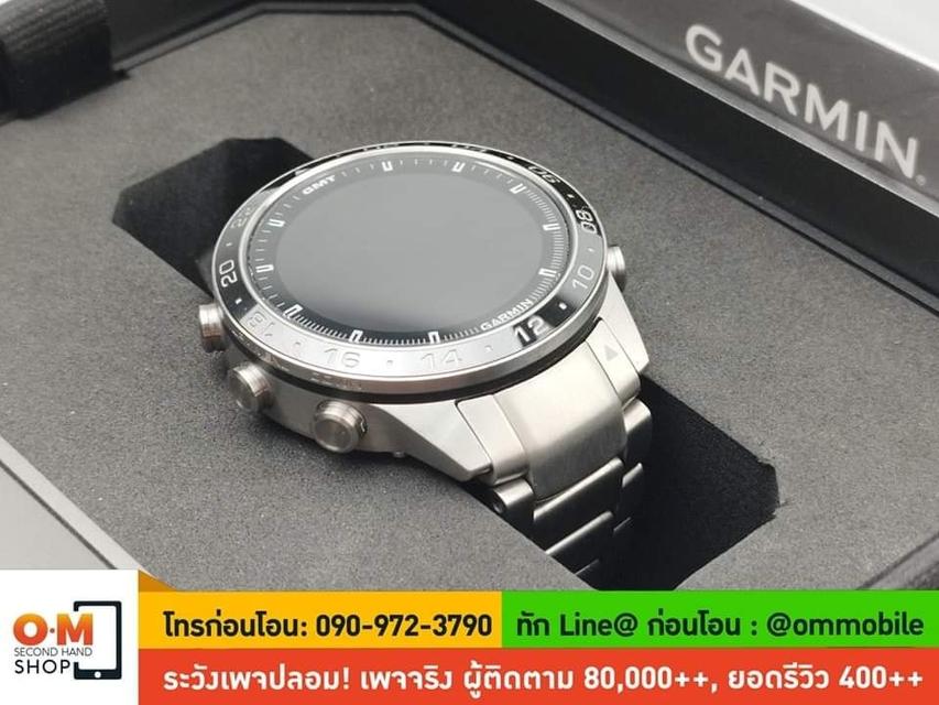 ขาย/แลก Garmin MARQ Gen2 AVIATOR ที่สุดของสมาร์ทวอทช์สำหรับผู้ที่ทำงานสายการบิน ศูนย์ไทย สวยครบกล่อง เพียง 46,900 บาท  4