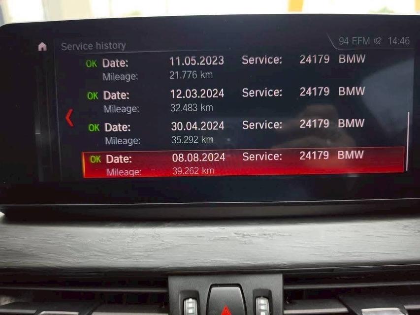 รหัสรถ KPV1783 2021 BMW X1 2.0 sDrive20d X Line F48 14