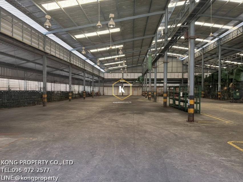 ให้เช่าโรงงาน บางพลี สมุทรปราการ 5,200 ตรม.  ใกล้นิคมบางปู มีใบรง. 8