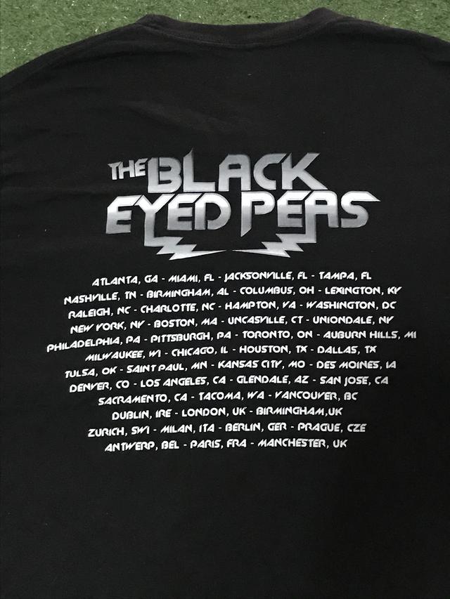 ขายเสื้อทัวร์วง The black eyed peas สีดำ (ของแท้) 2