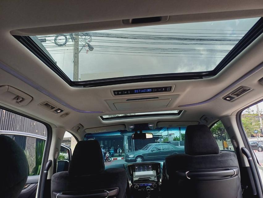 ปี 2017 TOYOTA VELLFIRE ZG EDITION AUTO TOP เบนซิน มือเดียวออกห้าง