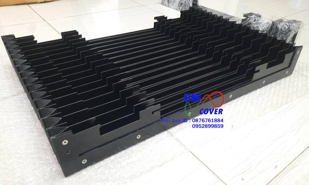 bellow cover linear ผ้า ยาง กันฝุ่น รางลิเนี่ยร์ เพลาลิเนี่ยร์ เพลาสไลด์ รางสไลด์ linear slide rail รูปที่ 5