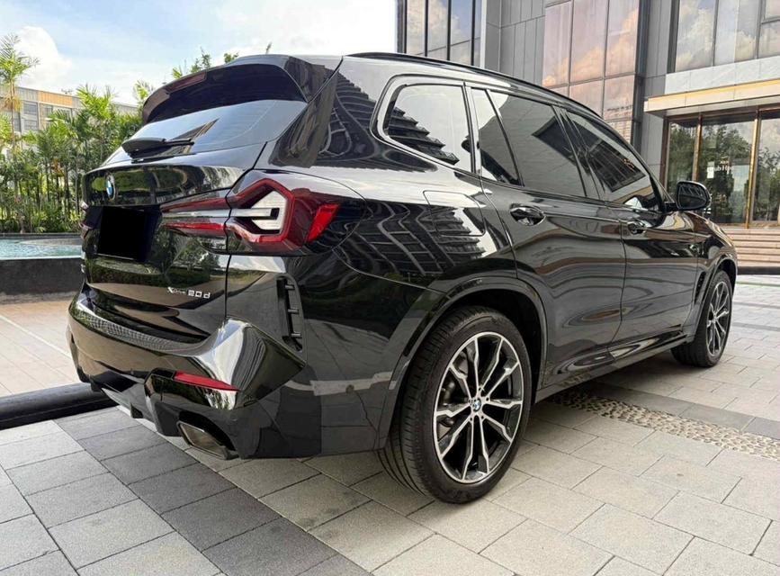 รถเข้าใหม่! BMW X3 xDrive20d M Sport (LCI) ปี 2024 สีดำ