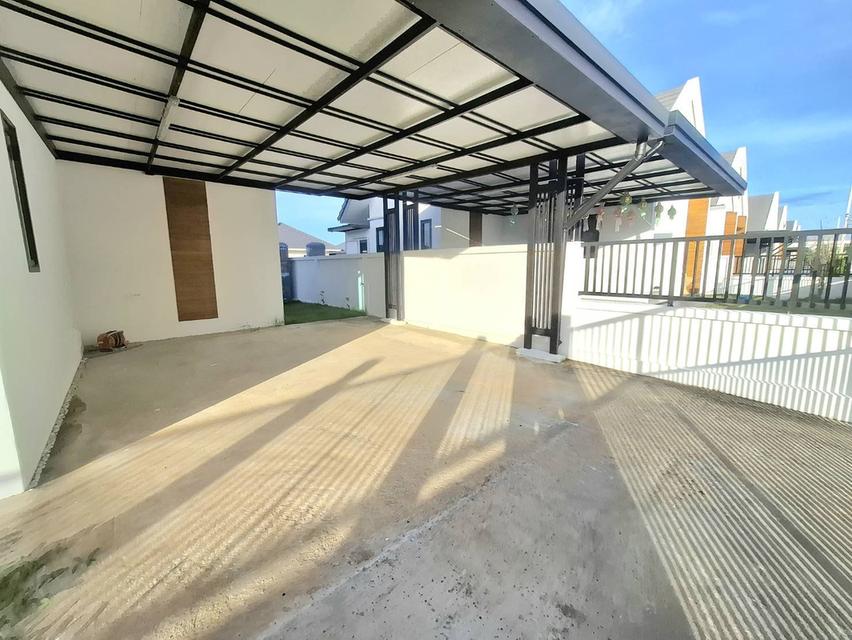 🏡 บ้านเดี่ยวชั้นเดียวสไตล์นอร์ดิก ทำเลเด่น ใกล้ตลาด บ้านนอกโครงการ พร้อมหลังคาโรงรถ 3