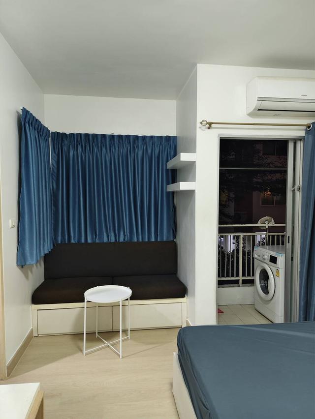  ให้เช่าคอนโด My Condo ชั้น 2 วิวสวน ห้องมุม!! ห้อง Studio ขนาด 26 ตร.ม. ซ.ลาดพร้าว 27 ใกล้ MRT ลาดพร้าว & BTS ห้าแยกลาดพร้าว 5