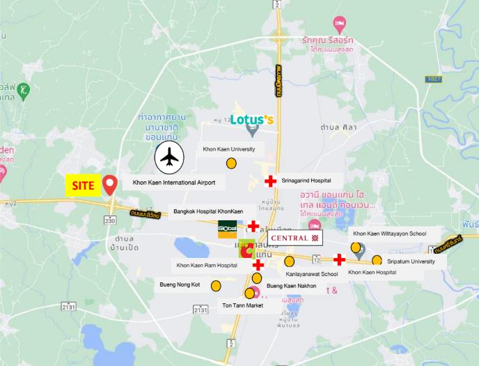 ขายที่ดิน ขอนแก่น มาลีวัลย์