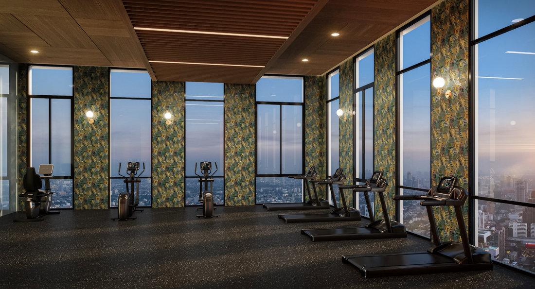 คอนโด โนเบิล ฟอร์ม ทองหล่อ Combine Room 64 ตารางเมตร 2 นอน 2 น้ำ ชั้น15 ทิศใต้ ตำแหน่งดีที่สุดในชั้น 5