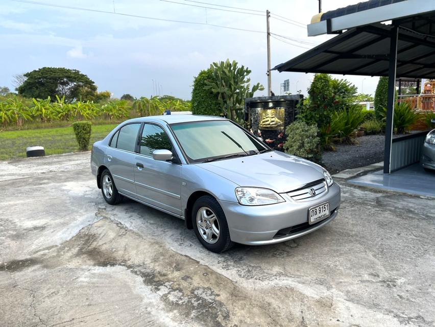 Civic ไดแมนชั่น ปี2001 ออโต้ มือเดียวป้ายแดง สีเดิม ไม่เคยแก๊ส