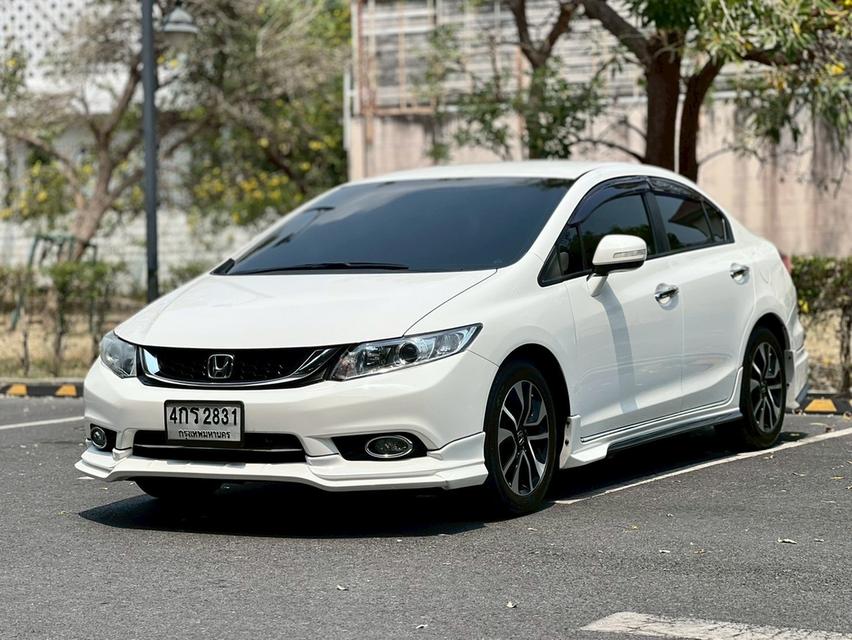 Honda Civic FB 1.8Eเครื่องยนต์: เบนซิน เกียร์:AT ปี:2015 สี:ขาว ไมล์ : 15x,xxx กม. รูปที่ 2