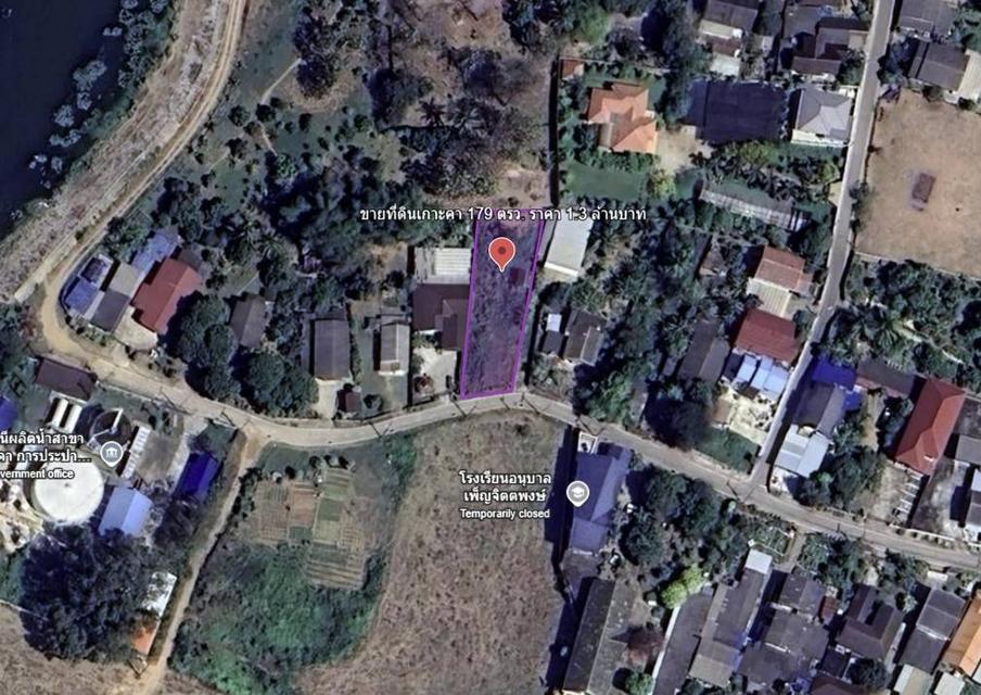 ขายที่ดิน 179 ตร.ว. ย่านชุมชนบ้านผึ้ง อ.เกาะคา ทำเลศักยภาพสูง เหมาะพัฒนาเป็นบ้านเช่าหรือหอพัก 5