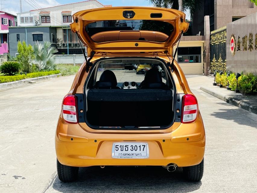 Nissan March 1.2VL เบนซิน เกียร์ออโต้  ปี2012 12