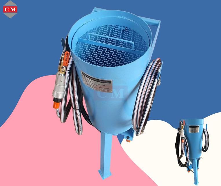   เครื่องพ่นทรายกลางแจ้ง ถังพ่นทราย ทรายพ่น ชุดพ่นทราย