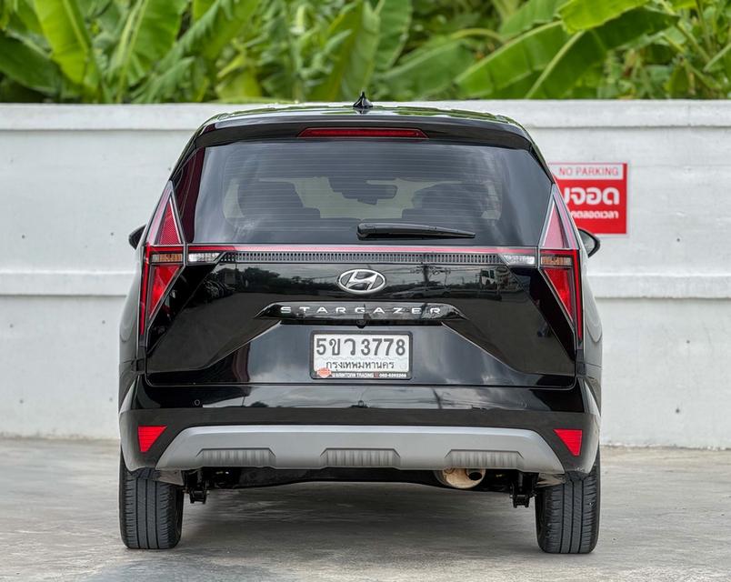 ปี 2023 HYUNDAI STARGAZER, 1.5 SMART 6 โฉม ปี23-ปัจจุบัน สีดำ เกียร์ออโต้ มือเดียวป้ายแดง 4