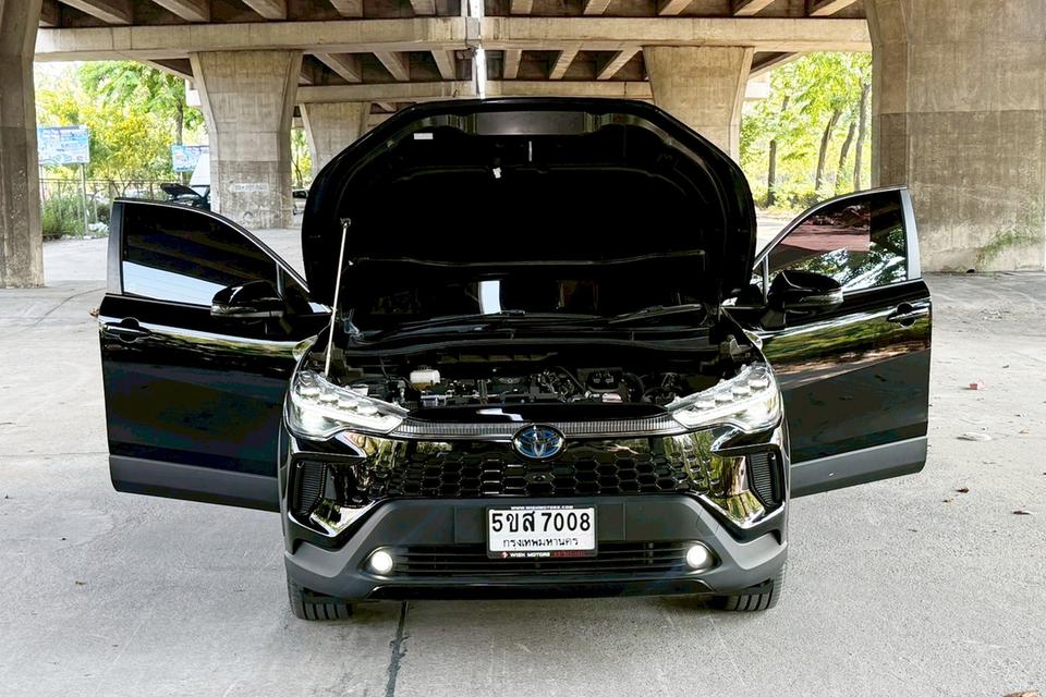 2024 Toyota Corolla Cross 1.8 HEV Premium Luxury AT รถสวย มือเดียว ป้ายแดง ไมล์น้อย รุ่นท๊อป ออฟชั่นครบ พร้อม Sunroof รูปที่ 9