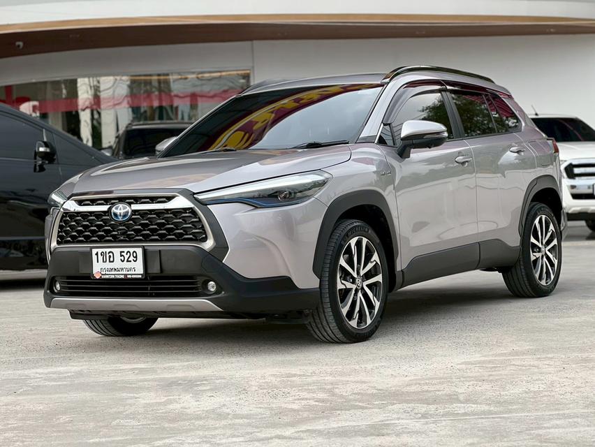 ปี 2021 TOYOTA COROLLA CROSS, 1.8 HYBRID มือเดียวป้ายแดง ซื้อสดมาประวัติศูนย์ Toyota ทุกระยะ