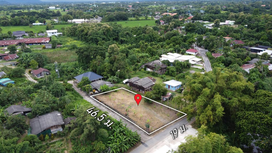  ที่ดิน 239 ตร.ว. ติดถนนคอนกรีต 2 ด้าน ถมแล้ว น้ำ-ไฟ-พร้อม 