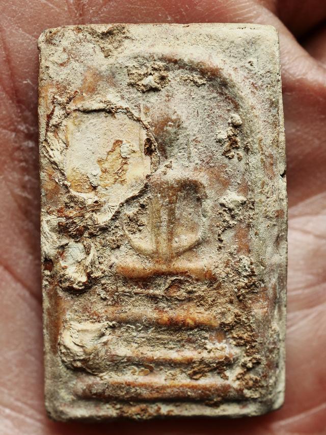 พระสมเด็จบางขุนพรกม กรุใหม่ พิมพ์ฐานแซม....เก่าๆ รูปที่ 8