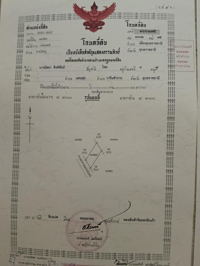 ที่ดินสำหรับปลูกบ้าน จ.อลลนาชธานี 1