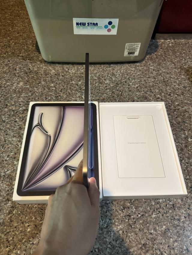 ขายๆๆๆถูกๆๆiPadAir7 M3 สีSpace Black 128กิ๊กมีกล่องอีมี่ตรงแบต100รอบชาดแค่17หายากมากๆสูนTrueเครื่องใช้งานดีทุกๆฟังชั่นรีสโตได้ตลอดไม่มีติดไอคราว Model รูปที่ 5