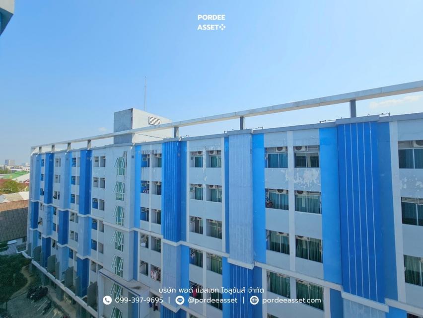 ขาย!! อยู่รวยคอนโด ชั้น 8 อาคาร G ตึกหน้าสุด (ขนาด 22 ตร.ม.) ซ.นวมินทร์ 135 บึงกุ่ม กทม. : Yuruay Condo 9