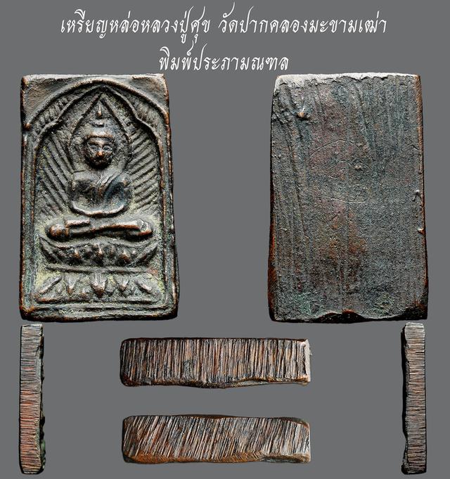 เหรียญหล่อหลวงปู่ศุข วัดปากคลองมะขามเฒ่า พิมพ์ประภามณฑล....เก่าๆ