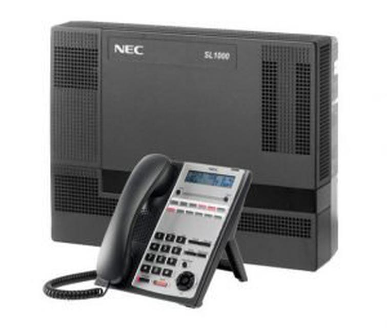 ตู้สาขาโทรศัพท์ราคาถูก NEC SL1000 4 สายนอก 8 สายใน 1