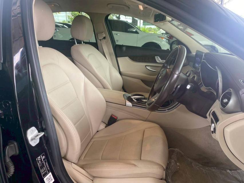 MERCEDES BENZ C-CLASS 350e EXCLUSIVE W205 เกียร์ AT ปี 2016 สีดำ เบนซิน HYBRIDเลขไมล์ 85,676 กม.ราคา 499,000 บาทโทร 09296998996B448 รูปที่ 18