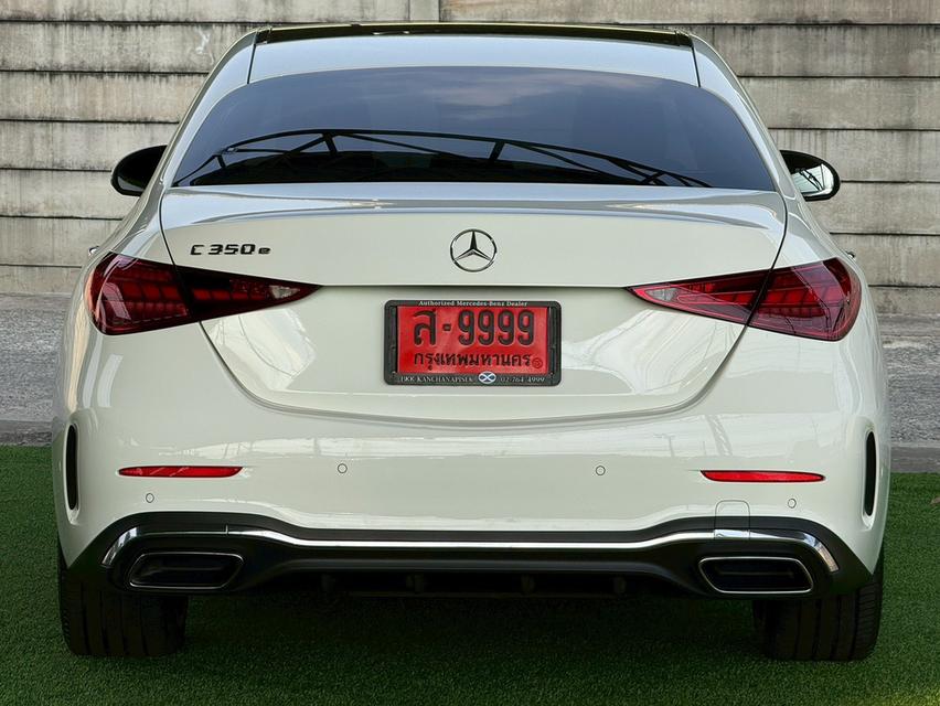รหัสรถ PBG9999 Mercedes-Benz C350e AMG Dynamic (หลังคาพาโนรามิคซันรูฟ) ปี 2022 รูปที่ 5