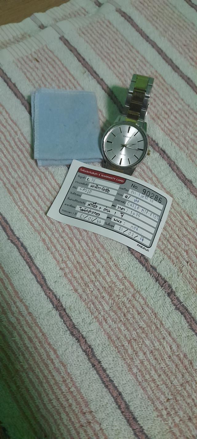 นาฬิกา Casio มือสองสภาพดี ต้องเปลี่ยนถ่านเอง 3