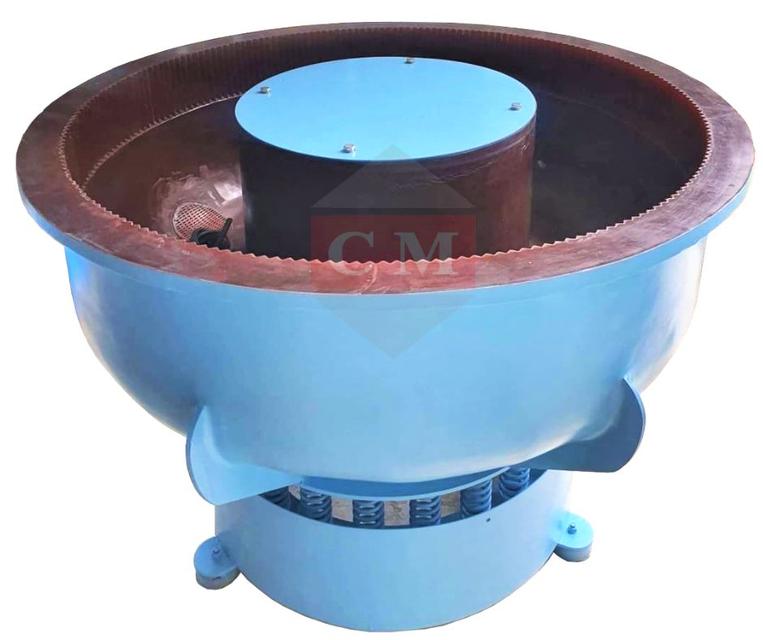   เครื่องขัดผิวโลหะแบบเขย่า (ไม่มีสะพานแยกชิ้นงาน) / Vibratory Finishing Machine 