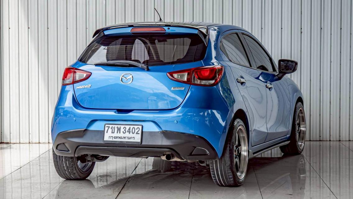 MAZDA MAZDA2 1.3 Sports High ปี 2015 สีน้ำเงิน โฉม ปี14-ปัจจุบัน 5Dr รูปที่ 4