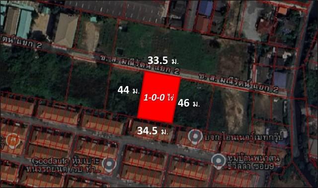 พื้นที่ดิน ที่ดินเปล่า 1 ไร่ ใกล้สนามบินสุวรรณภุมิ เมก้าบางนา 0 Square Wah 0 NGAN 1 RAI 10000000 บ. ใกล้ สนามบินสุวรรณภู 4