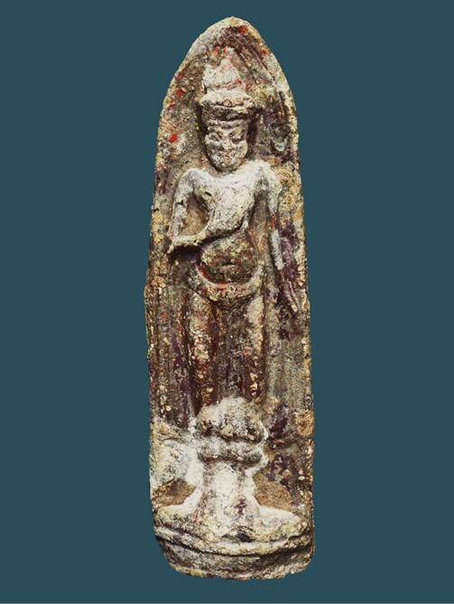 พระร่วงหลังลายผ้าสนิมแดง กรุวัดพระศรีรัตนมหาธาตุ จ.ลพบุรี....เกา เดิมๆ สวยแชมป์