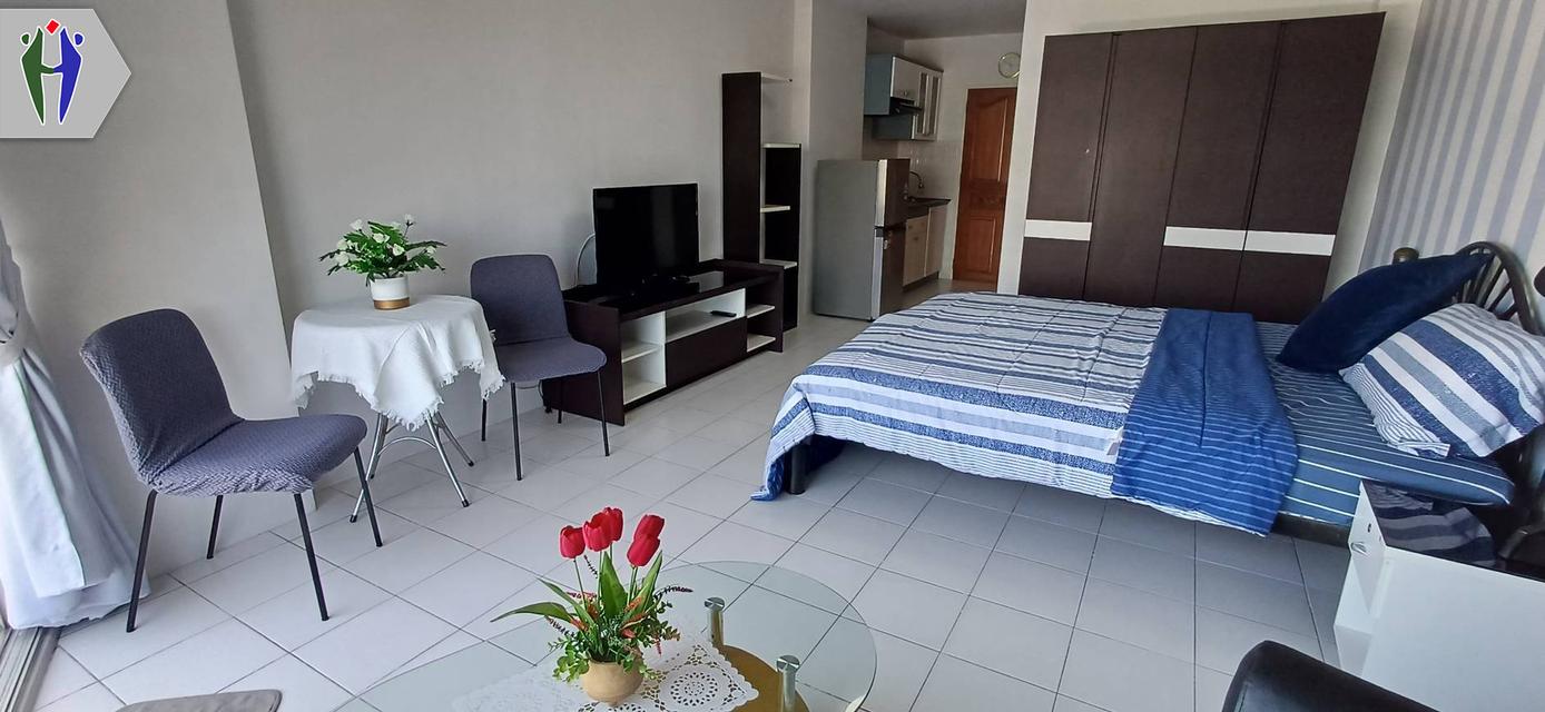 ให้เช่าวิวทะเล1 คอนโด 30 ตารางเมตร พัทยา มีรถประจำทางผ่าน 2