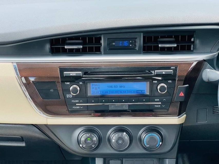 รูป TOYOTA ALTIS 1.6G TOP ปี 2014  5
