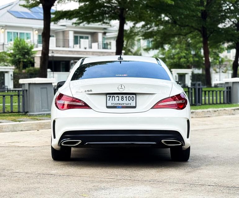 BENZ CLA250 AMG Dynamic White Art Edition (facelift) ปี 2018 สีขาว เจ้าของเดียว ราคาถูกมาก รูปที่ 5